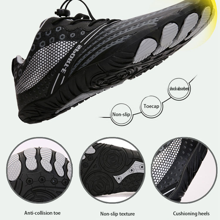 OEM Factory Black River Upstream New Design Men Hiking Men's Fitness Shoes