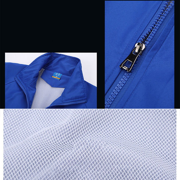Factory Made Custom For Men Waterproof Gym Long Sleeve Jacket Mens Windbreaker Jackets
